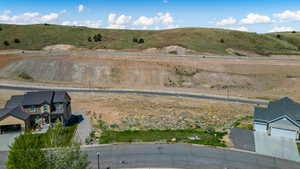 Aerial view of property's location