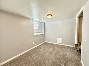 Bedroom or office/flex room with newer carpet