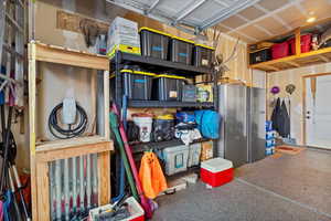 View of storage area