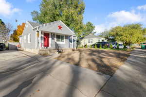 View of bungalow-style home