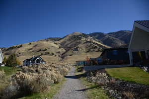 View of mountain backdrop