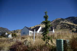 View of mountain background