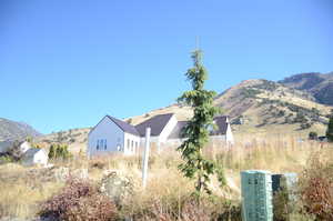 View of mountain backdrop