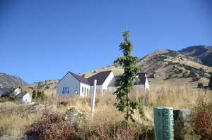 View of mountain backdrop