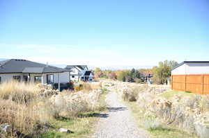View of dirt / gravel road
