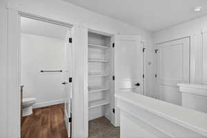 View of closet