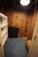 View of storage area