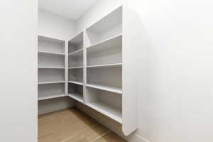 View of storage area