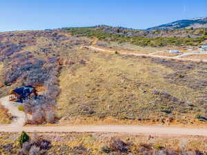 View of rural area with a mountain backdrop