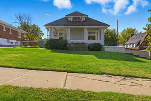 View of bungalow-style home