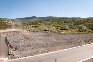 View of mountain background