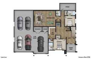 View of home floor plan