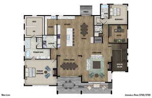 View of home floor plan