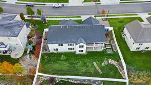 View from above of property
