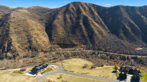 View of mountain background