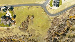 Aerial view of property's location