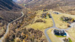 Aerial overview of property's location