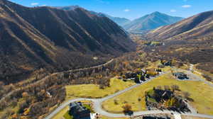 View of mountain background