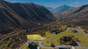 View of mountain background