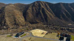 View of mountain background