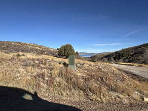 View of mountain backdrop