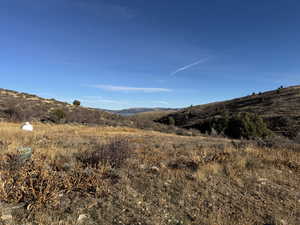 View of mountain background