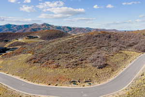 View of mountain background