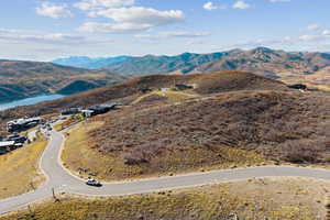 View of mountain background