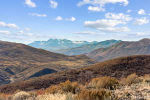 View of mountain background