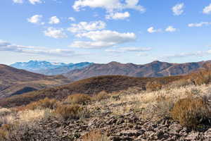 View of mountain background
