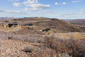 View of mountain backdrop