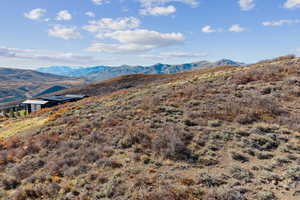 View of mountain backdrop
