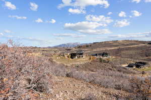 View of mountain background