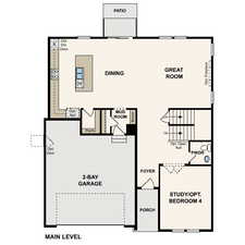View of floor plan / room layout