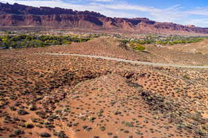 Mountain view featuring a desert landscape and rural landscape