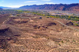 Mountain view featuring a desert landscape and rural landscape