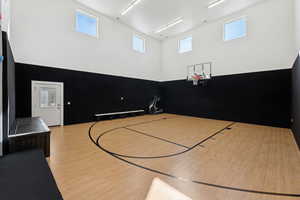 View of sport court with community basketball court