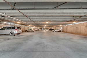 View of parking deck