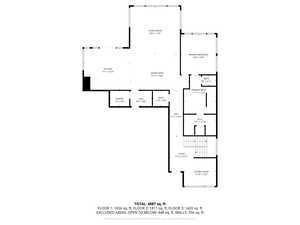 Main Level Floor Plan