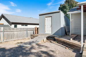View of shed