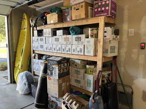 View of storage area