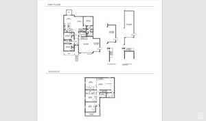 View of home floor plan