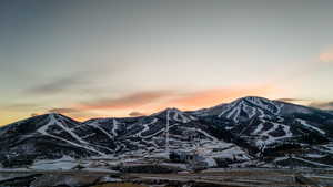 View of mountain background
