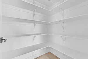 View of storage area