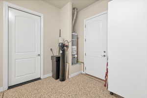 Utilities featuring secured water heater