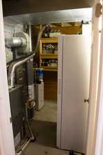 View of utility room