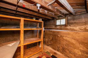 View of storage area