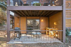 Patio / terrace with grilling area and a patio area