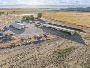 View of rural area featuring a mountain backdrop