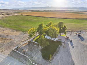 View of property location with rural landscape and a mountainous background